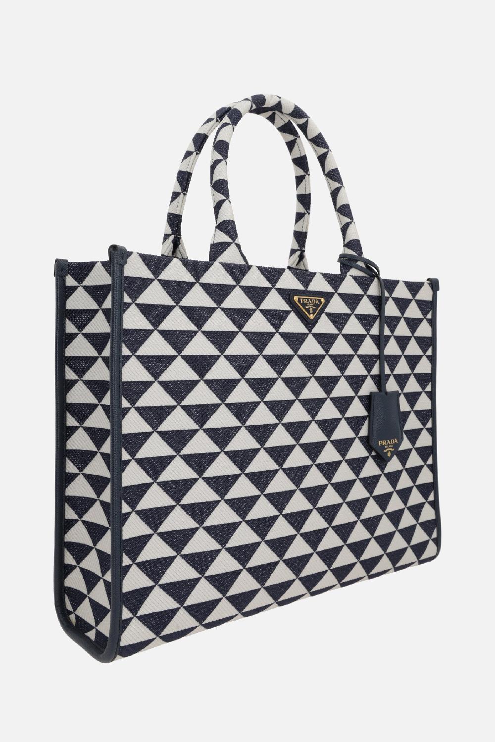 PRADA Borsa Tote Prada Symbole Large In Jacquard