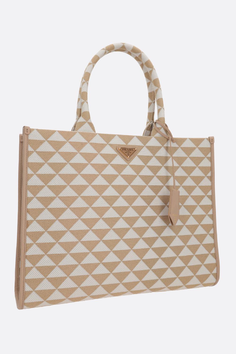 PRADA Borsa Tote Prada Symbole Large In Jacquard