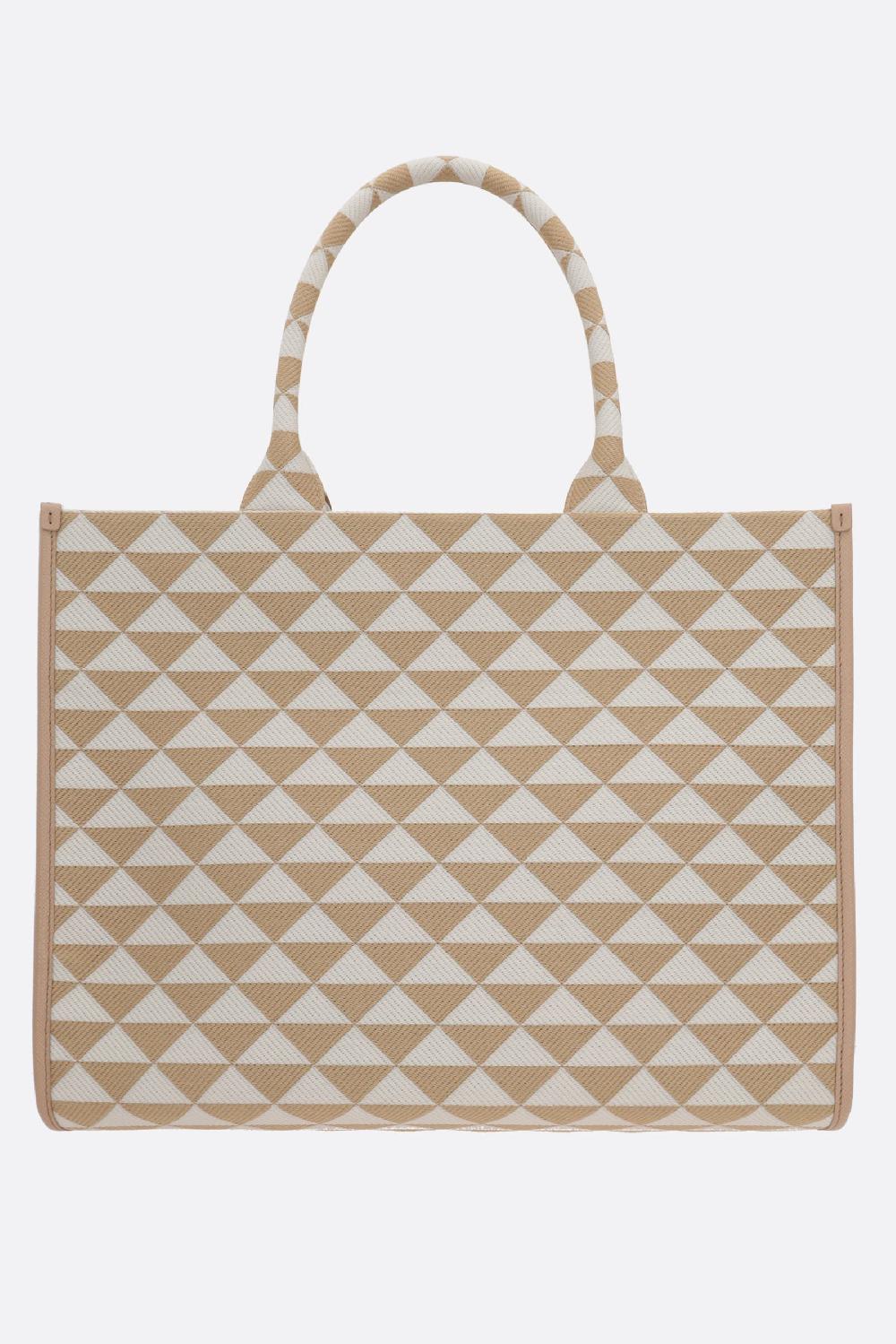 PRADA Borsa Tote Prada Symbole Large In Jacquard