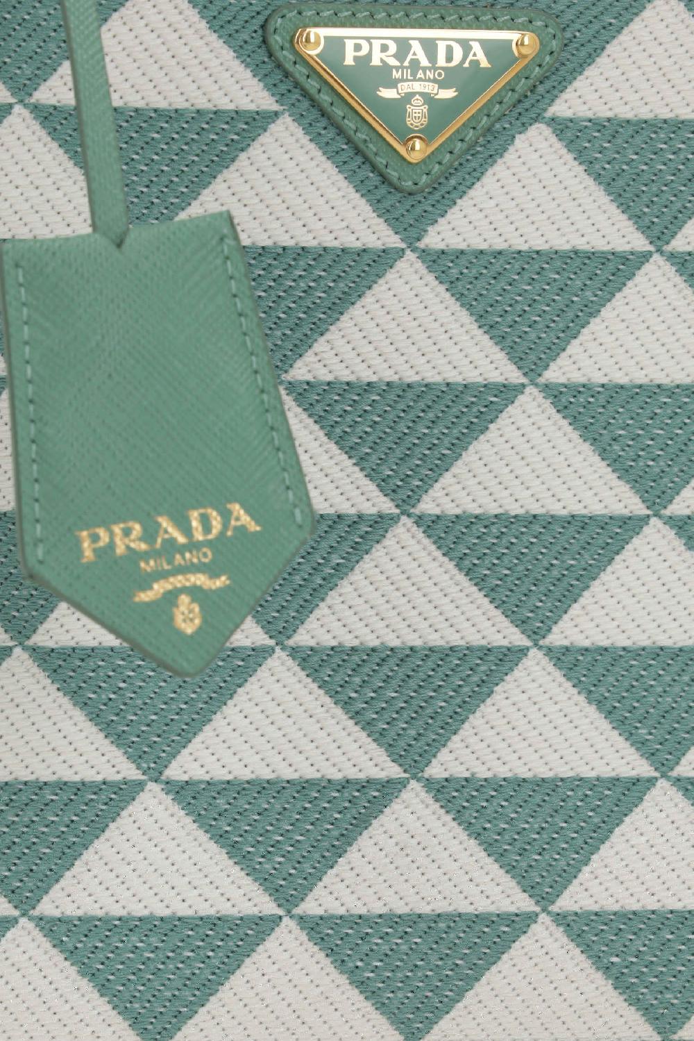PRADA Borsa Tote Prada Symbole Mini In Jacquard