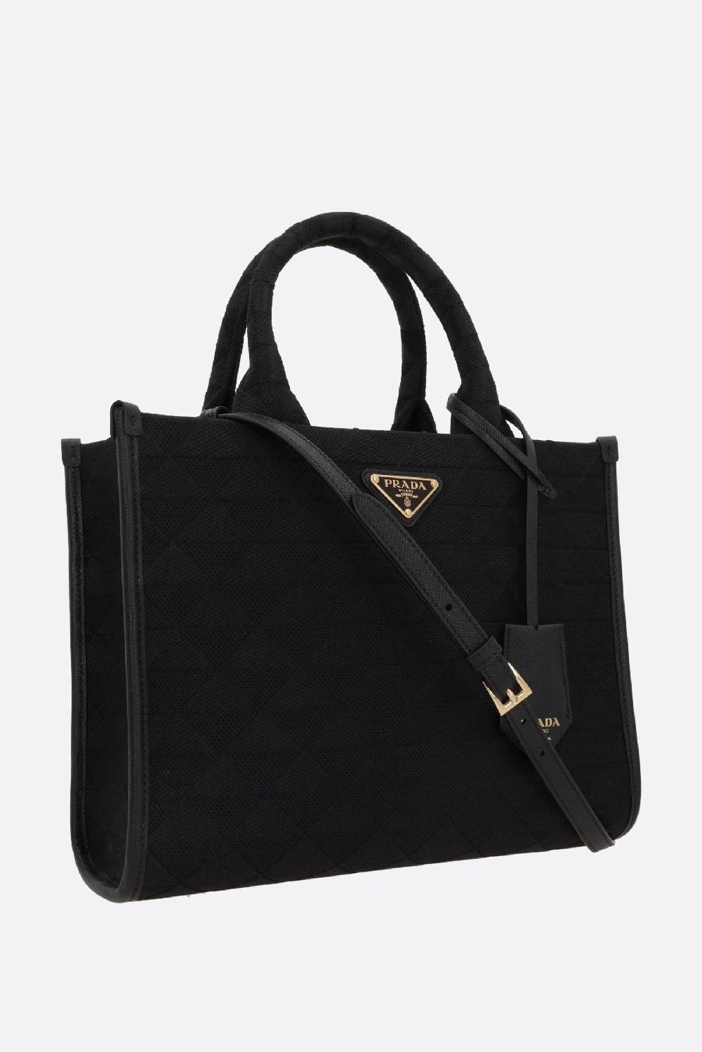 PRADA Borsa Tote Prada Symbole Small In Jacquard