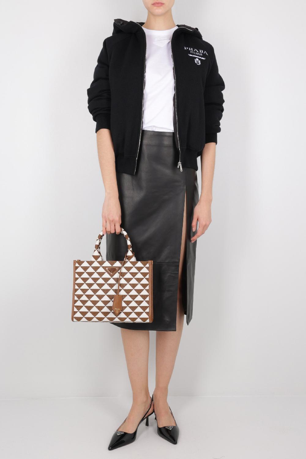 PRADA Borsa Tote Prada Symbole Small In Jacquard