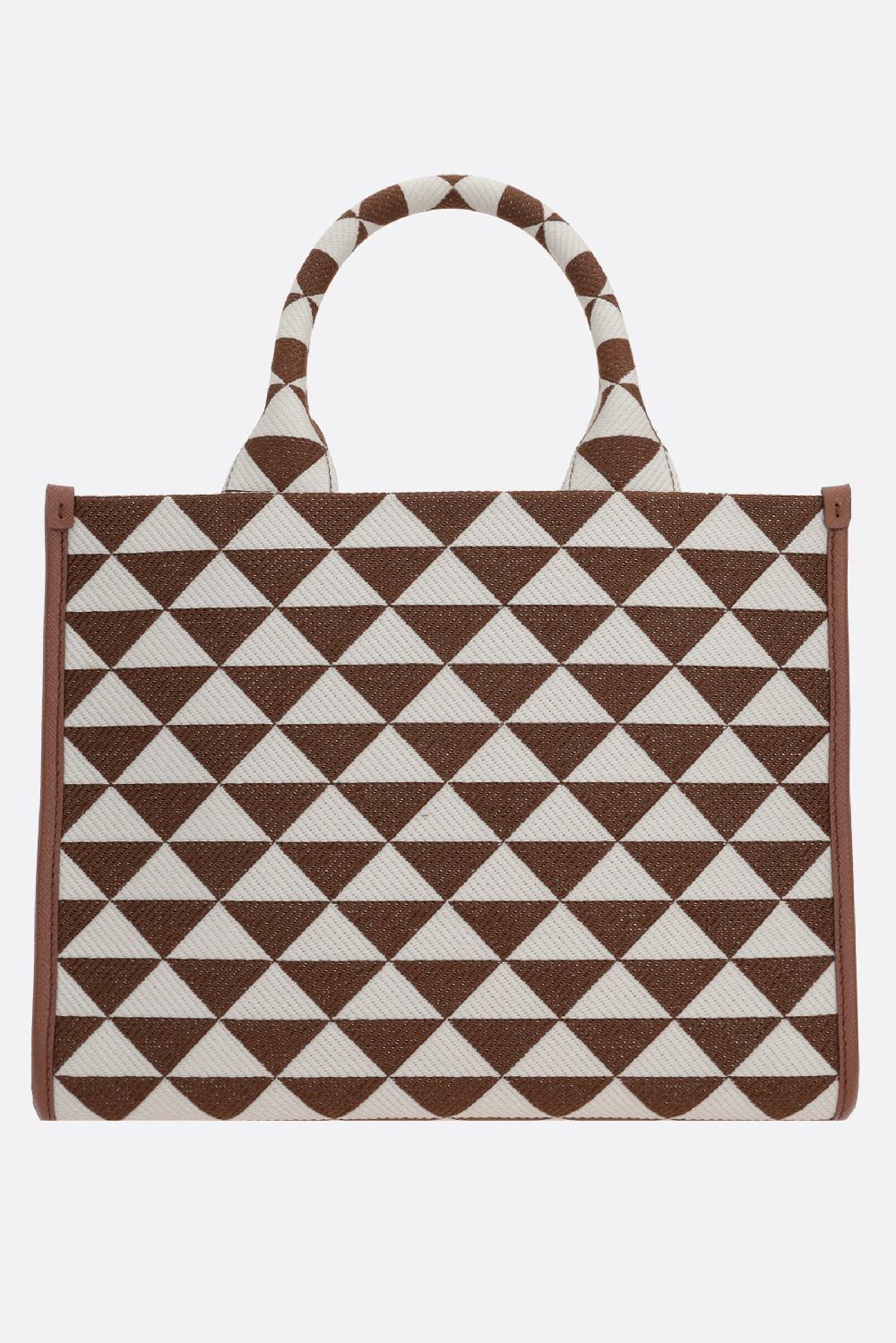 PRADA Borsa Tote Prada Symbole Small In Jacquard