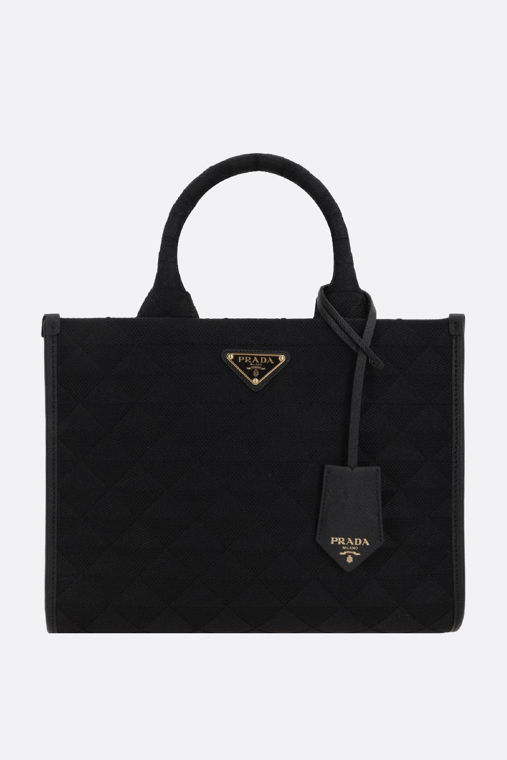 PRADA borsa tote Prada Symbole small in jacquard