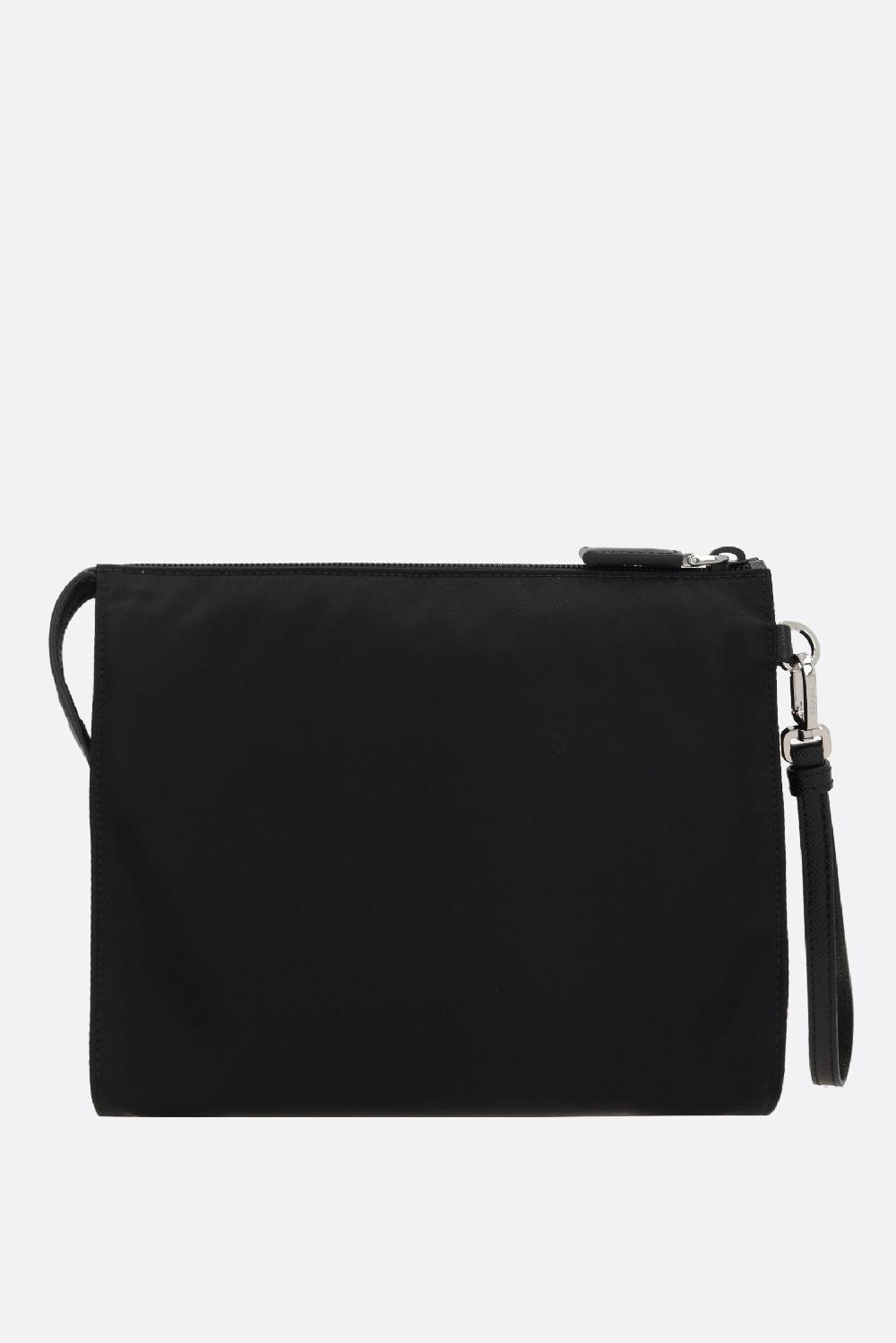 PRADA Busta In Re-Nylon Con Logo