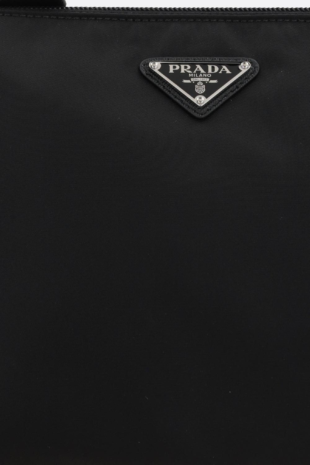 PRADA Busta In Re-Nylon Con Logo