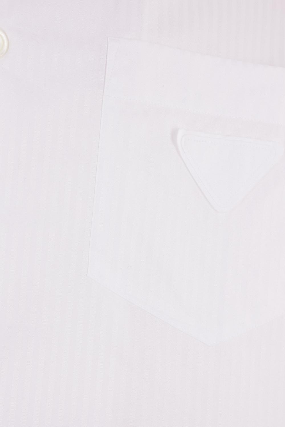 PRADA Camicia Bowling In Cotone A Righe