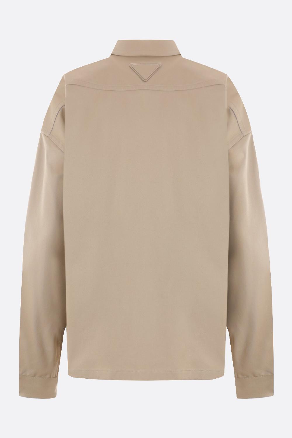 PRADA Camicia In Gabardine