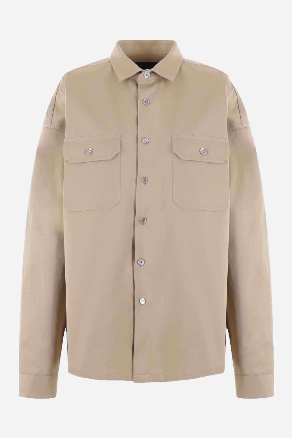 PRADA Camicia In Gabardine