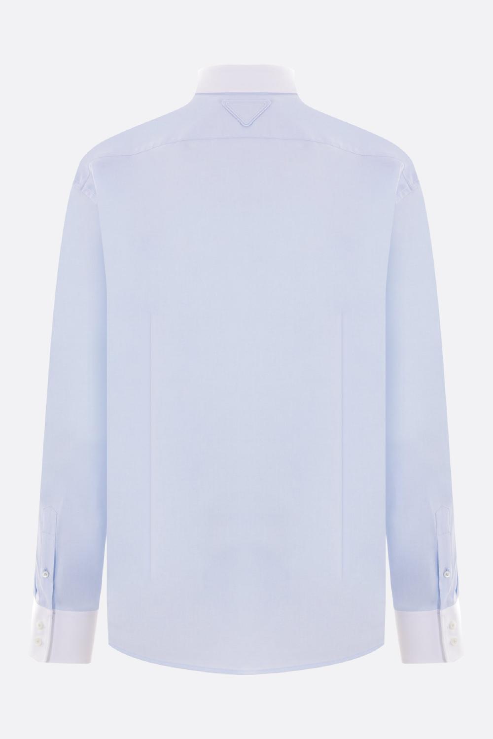 PRADA Camicia In Oxford E Popeline