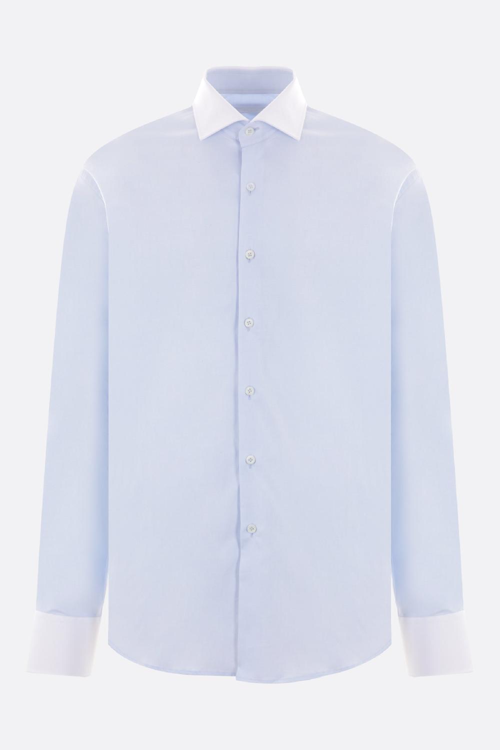 PRADA camicia in Oxford e popeline