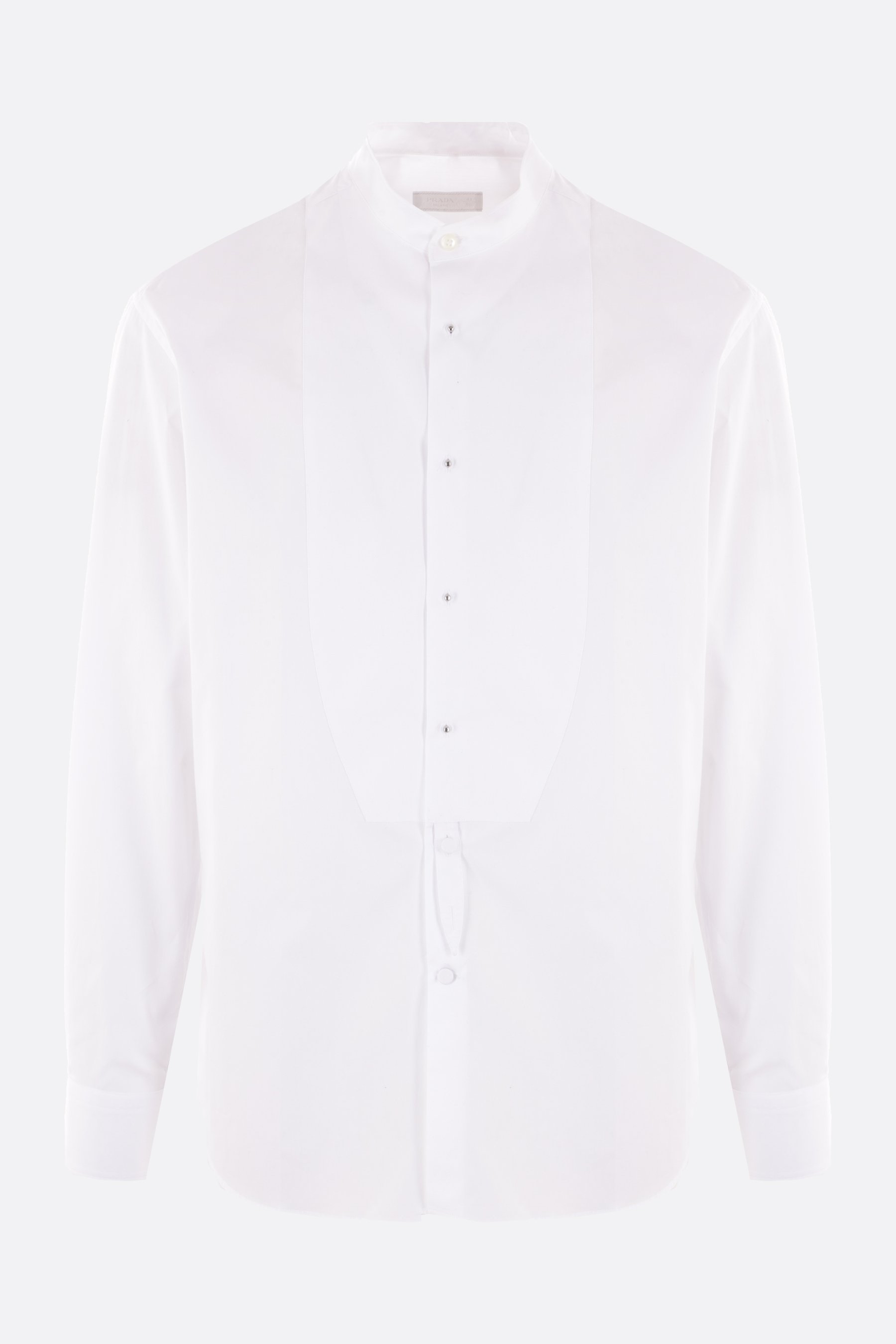 PRADA camicia smoking in popeline