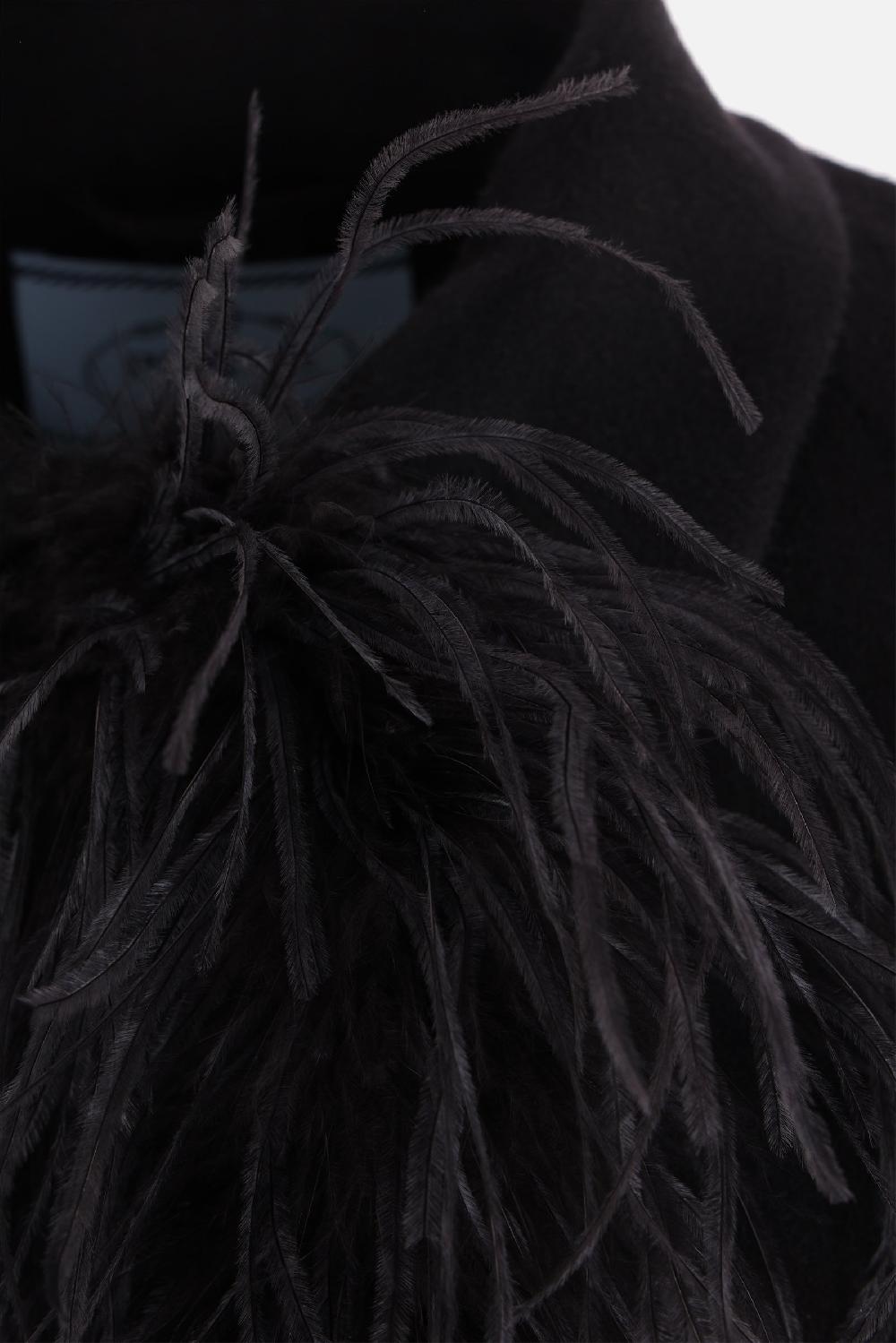 PRADA Cappotto Monopetto In Cashmere