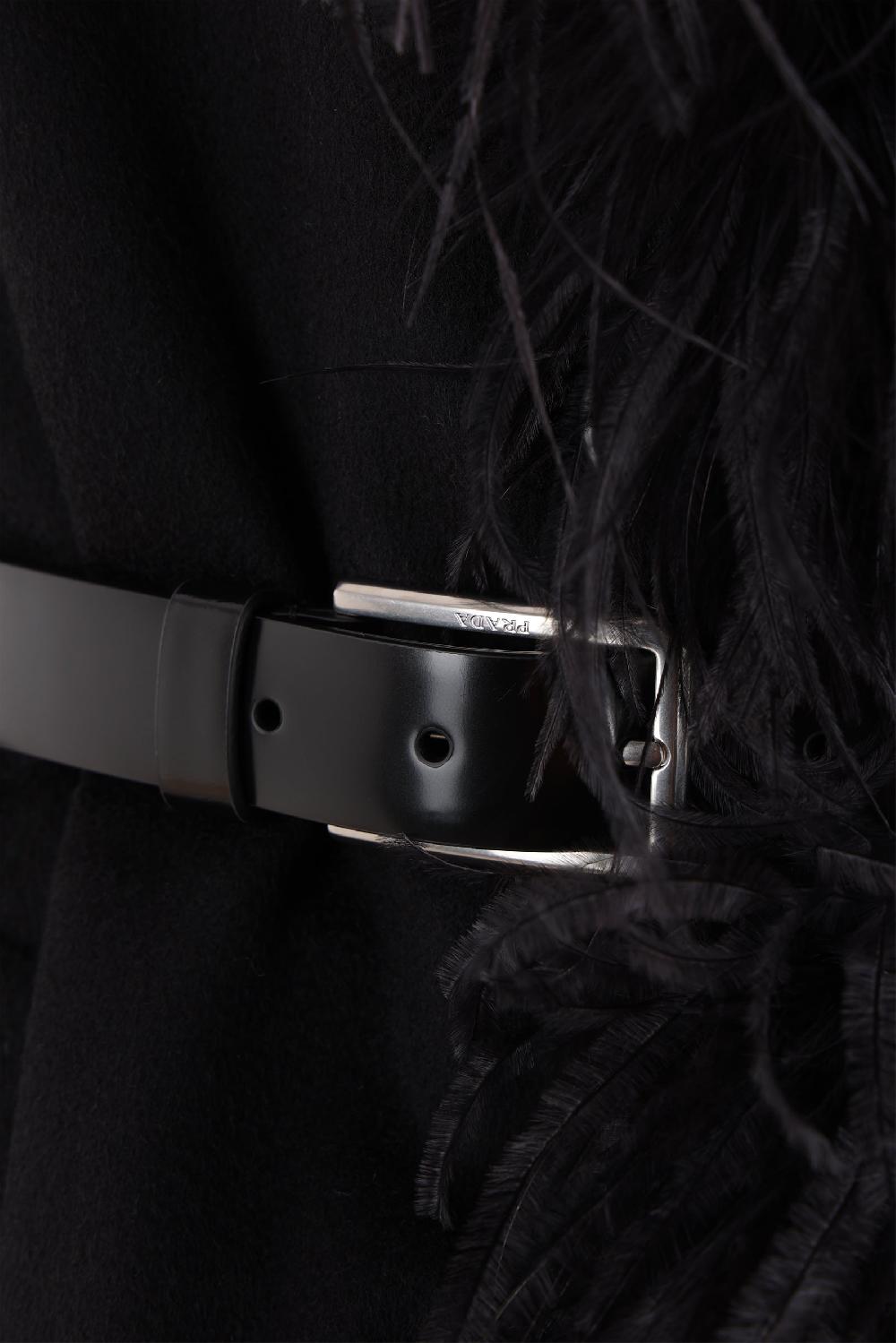 PRADA Cappotto Monopetto In Cashmere