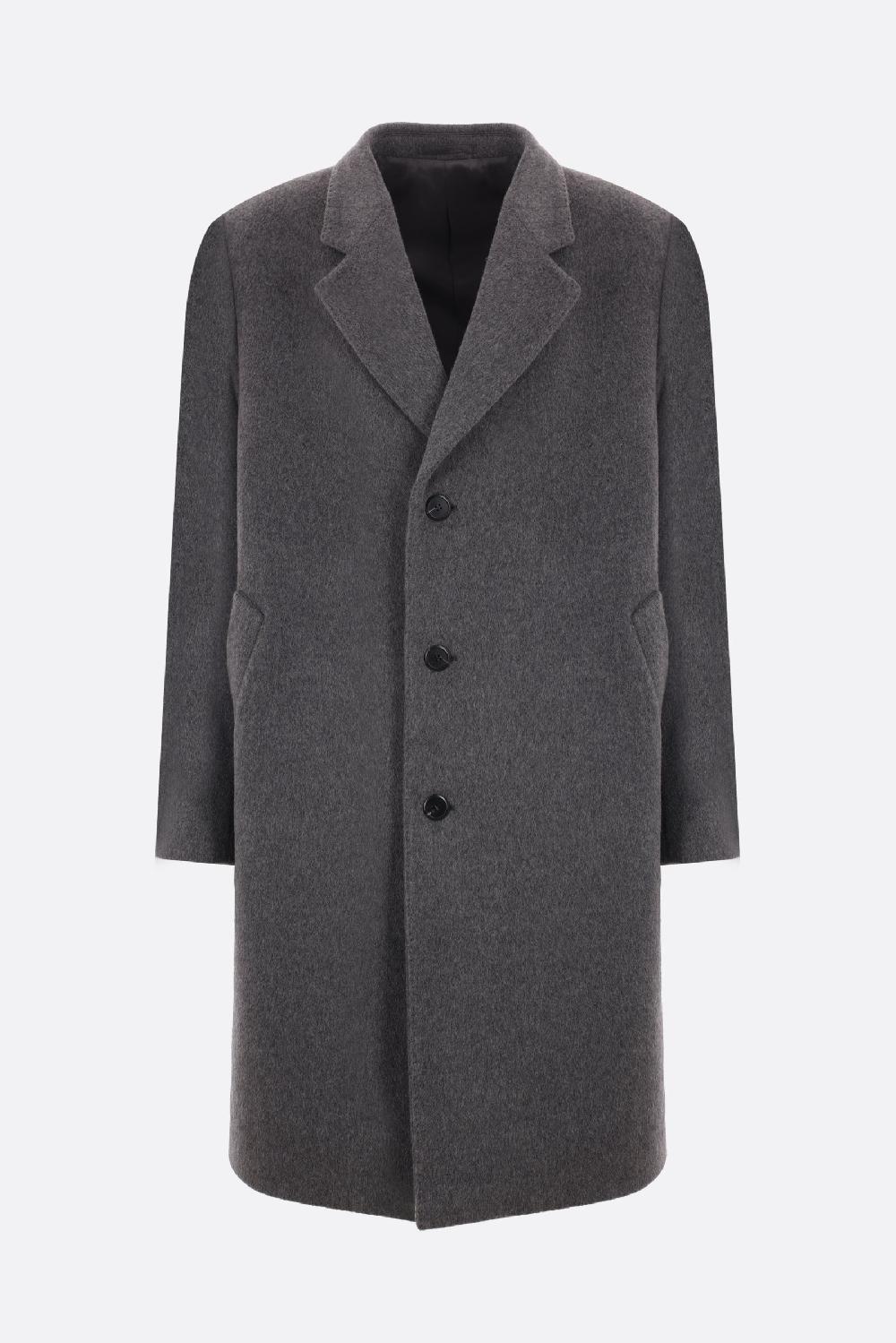 PRADA cappotto monopetto in lana