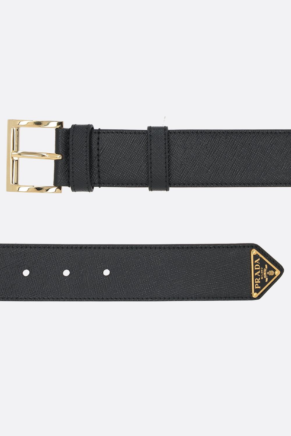 PRADA Cintura In Pelle City Con Logo