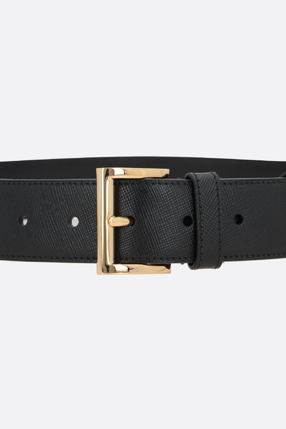 PRADA Cintura In Pelle City Con Logo