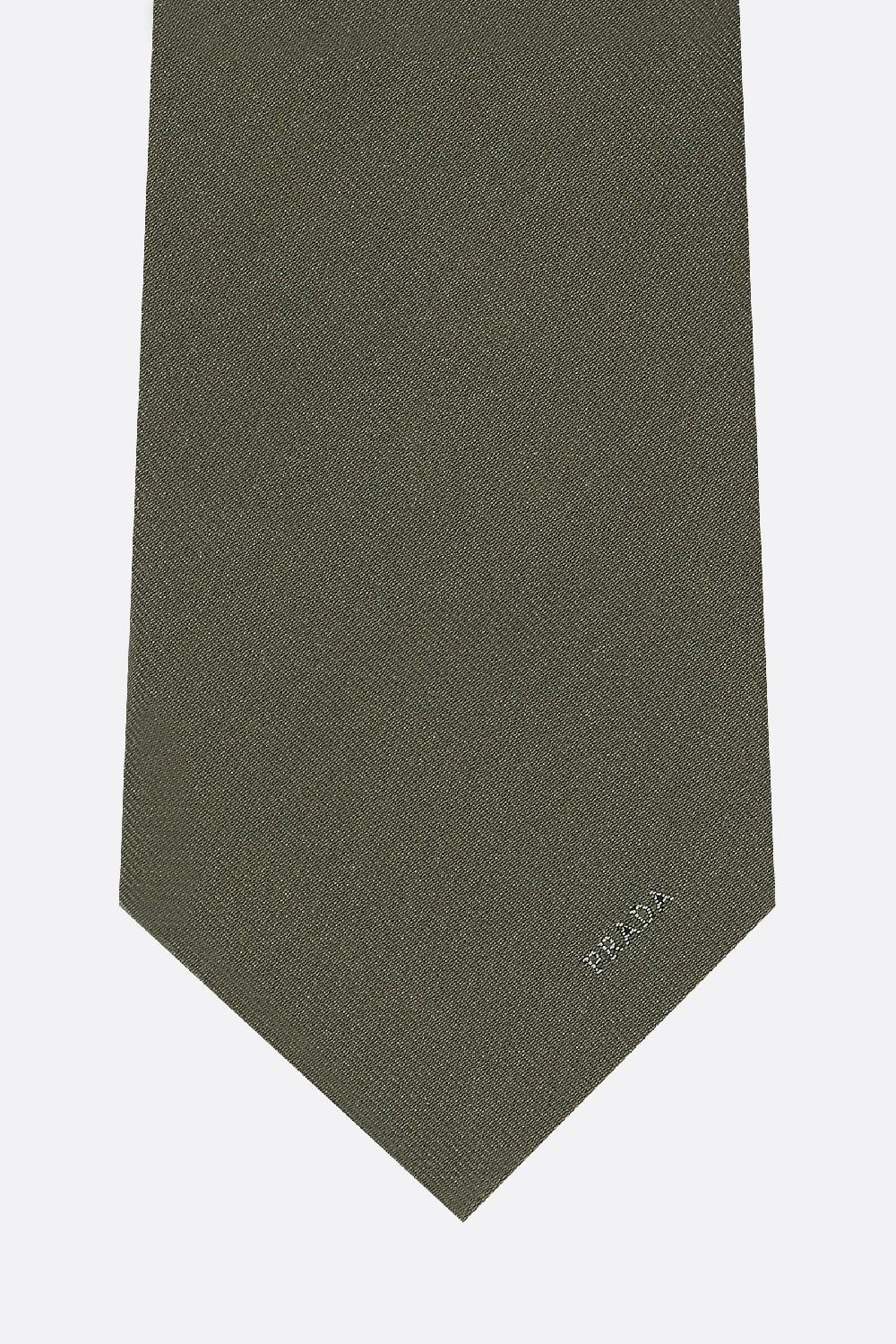 PRADA Cravatta In Microfaille