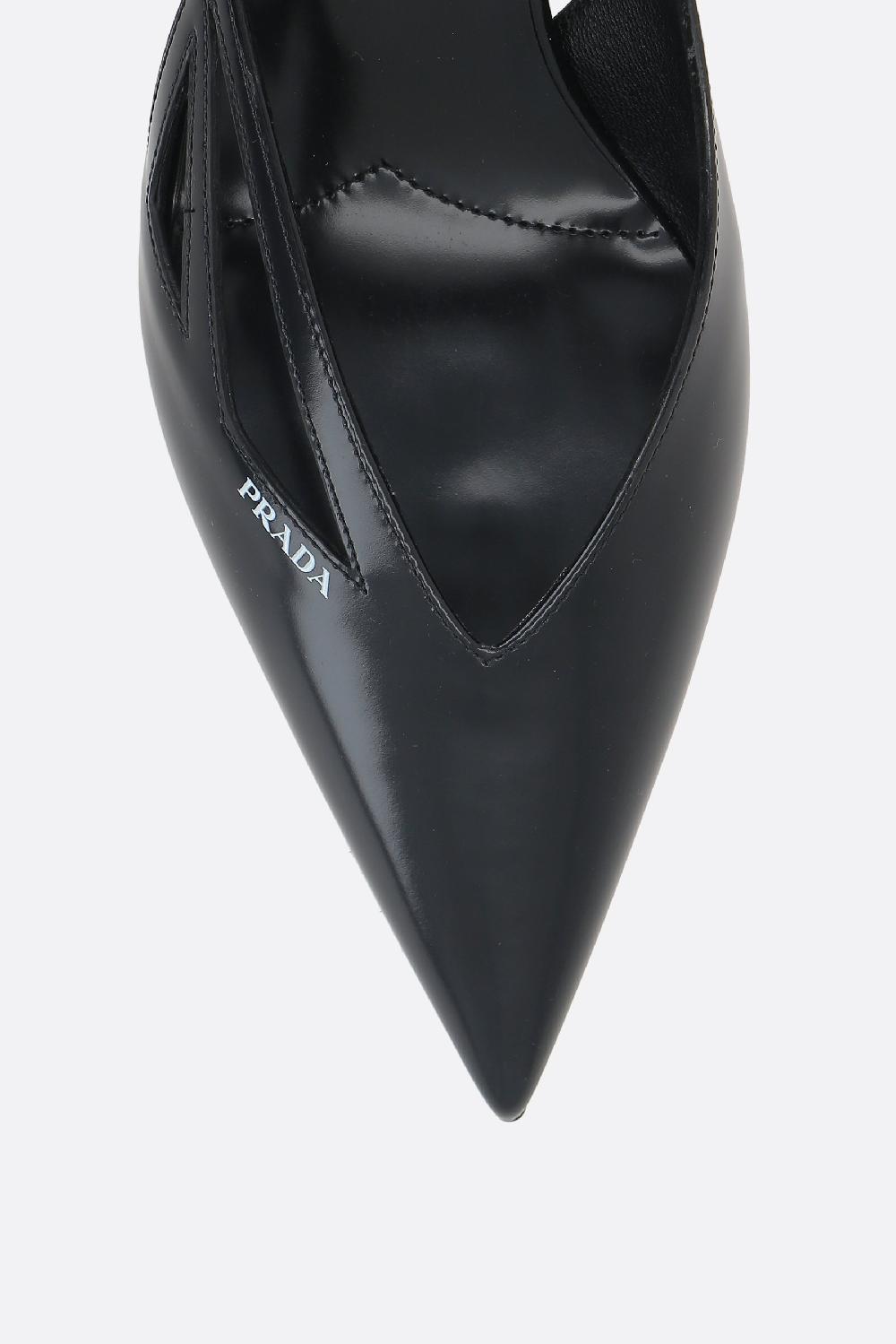 PRADA Décolleté In Pelle Spazzolata