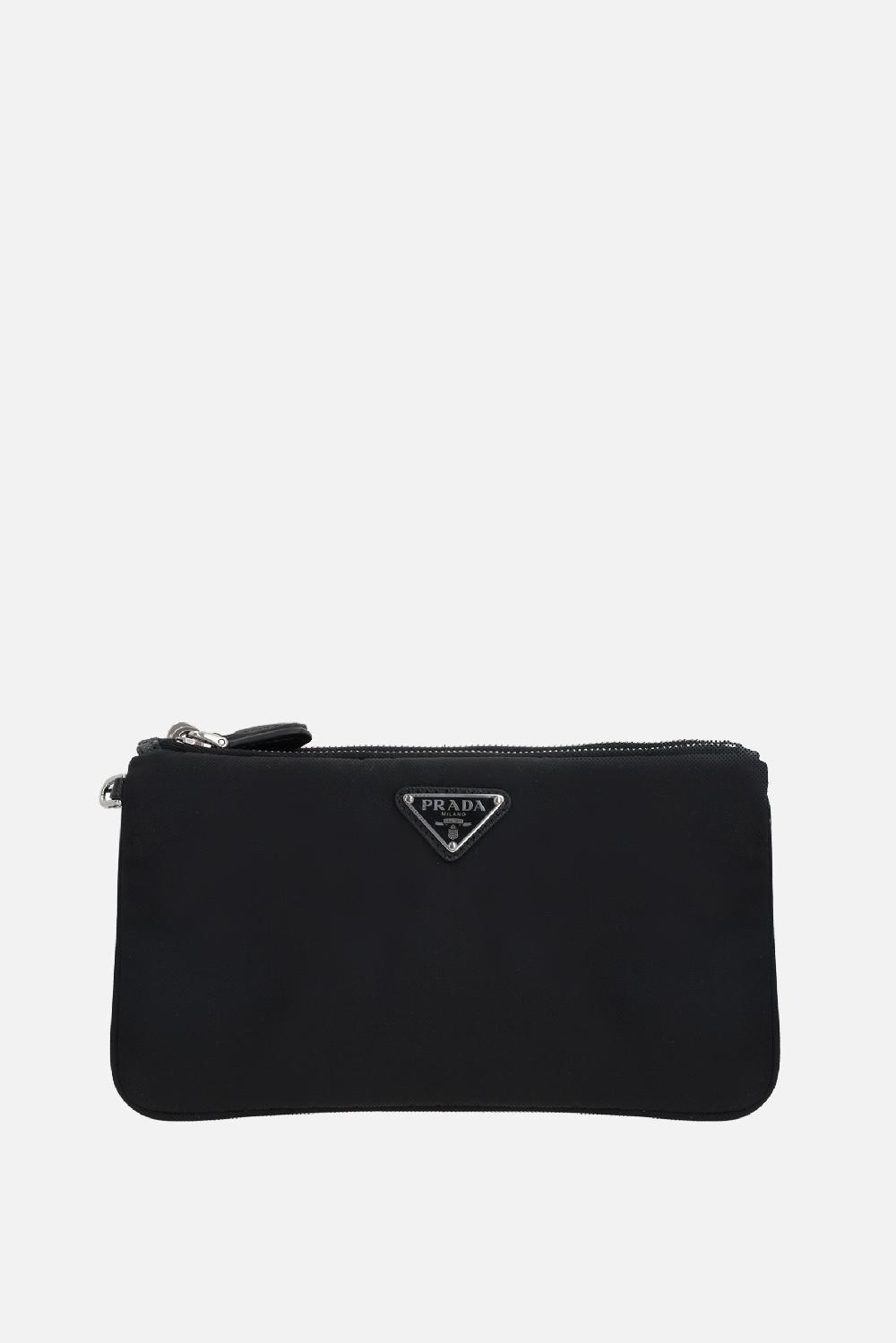 PRADA doppia busta in Re-Nylon
