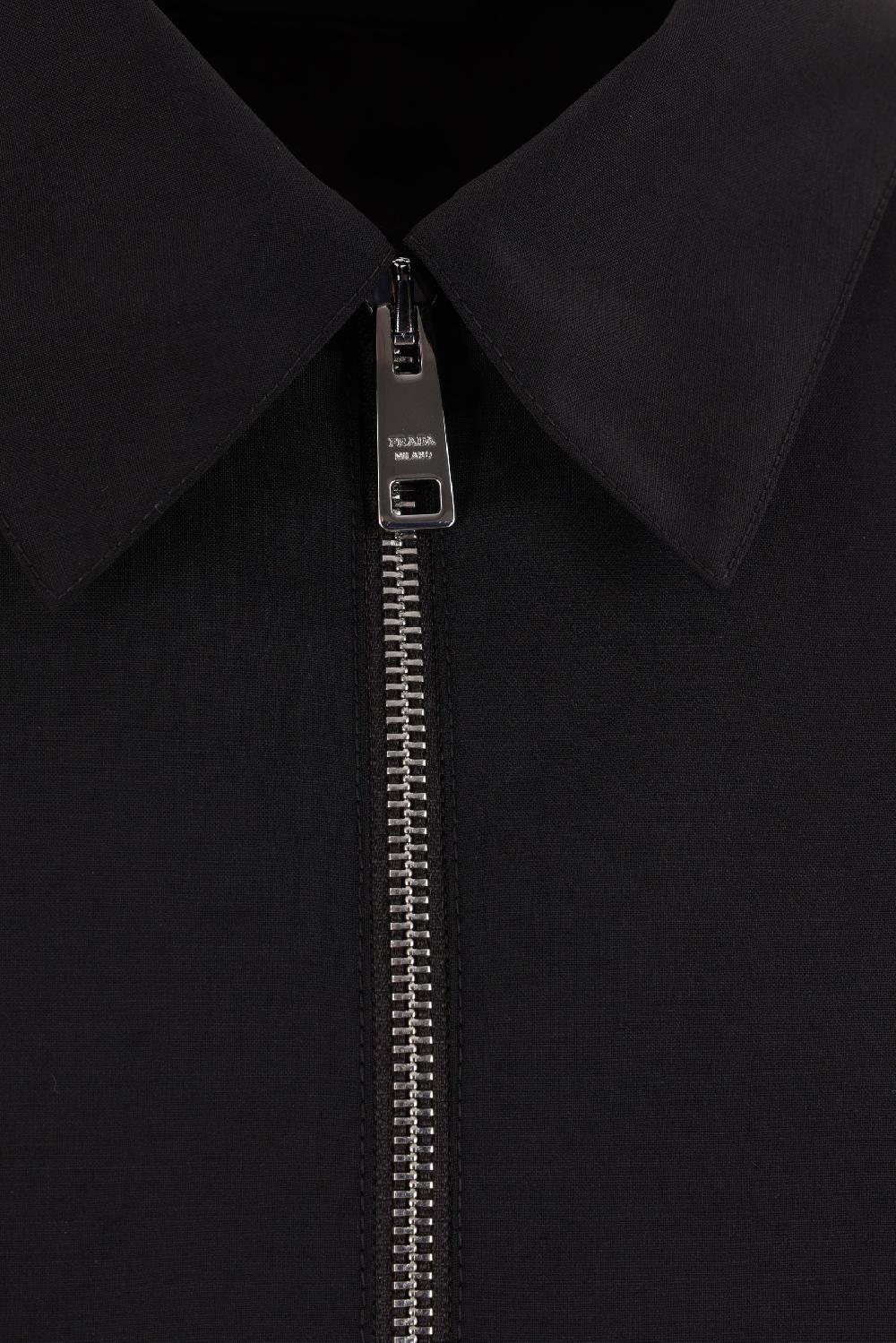 PRADA Giacca-camicia In Lana E Mohair