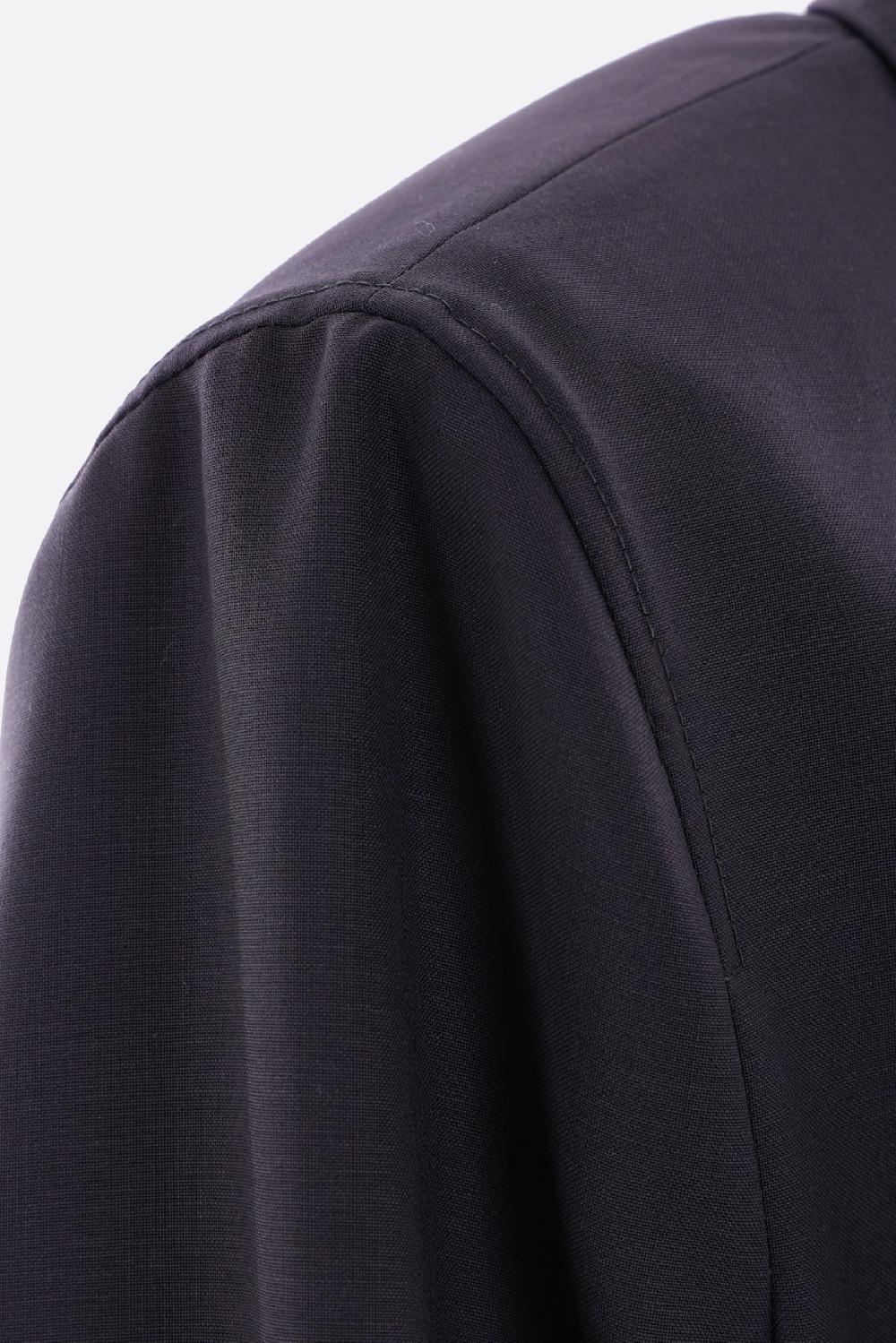 PRADA Giacca-camicia Monopetto In Lana E Mohair