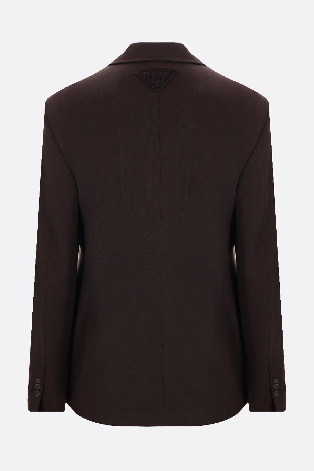 PRADA Giacca Doppiopetto In Gabardine