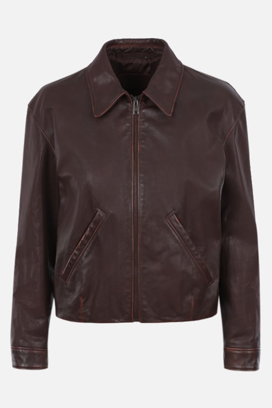 PRADA giacca in pelle vintage