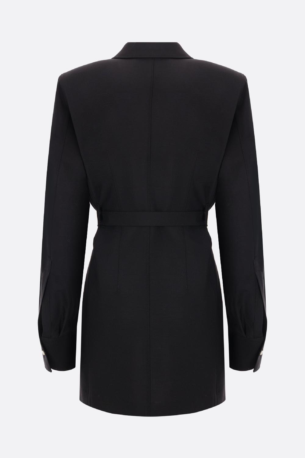 PRADA Giacca Monopetto In Lana E Mohair