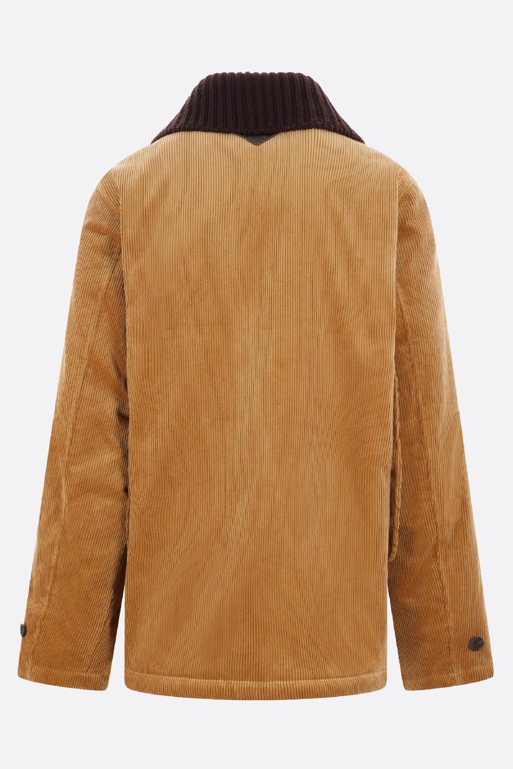 PRADA Giubbotto In Velluto A Coste