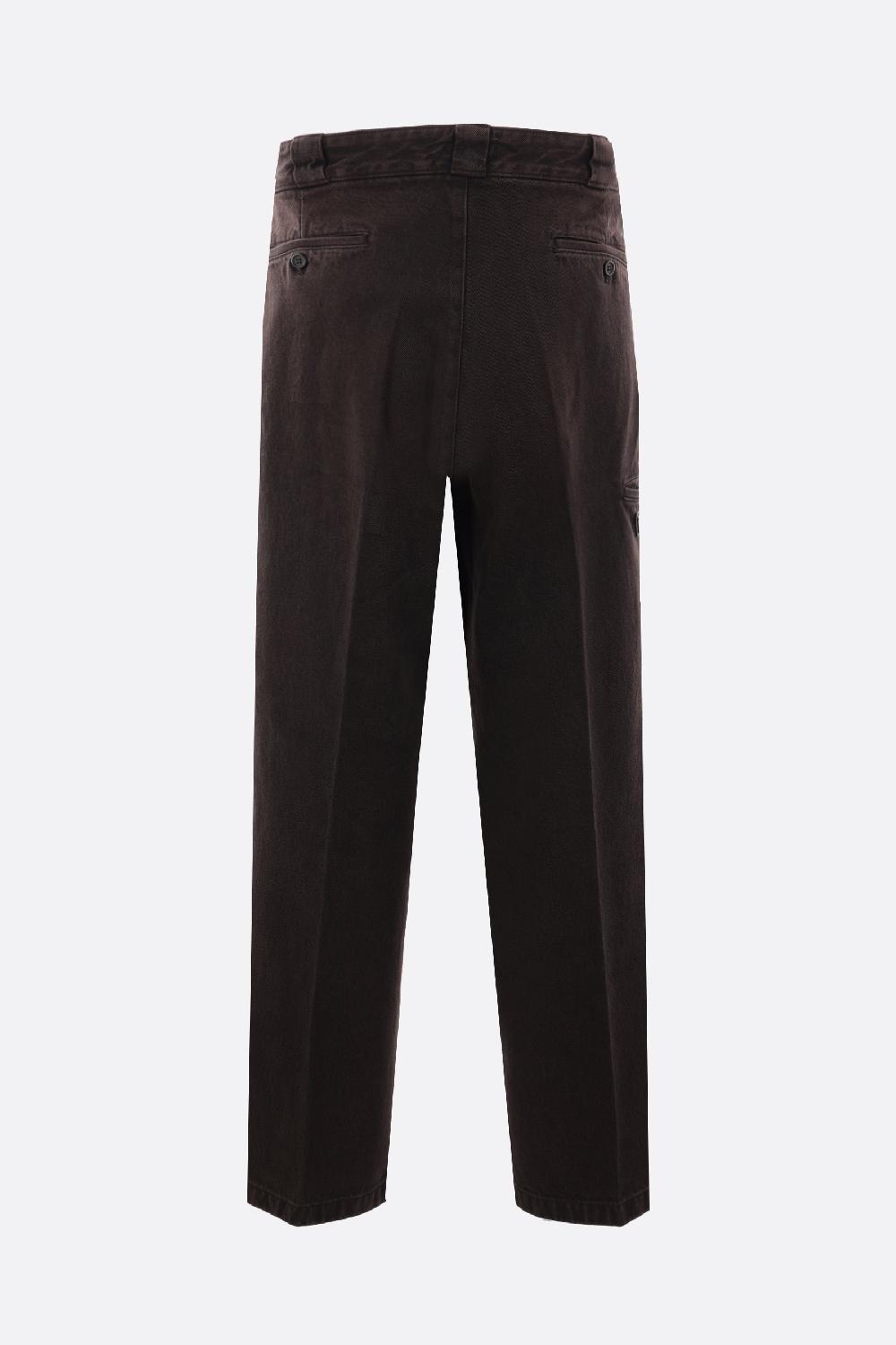 PRADA Jeans A Gamba Ampia In Denim