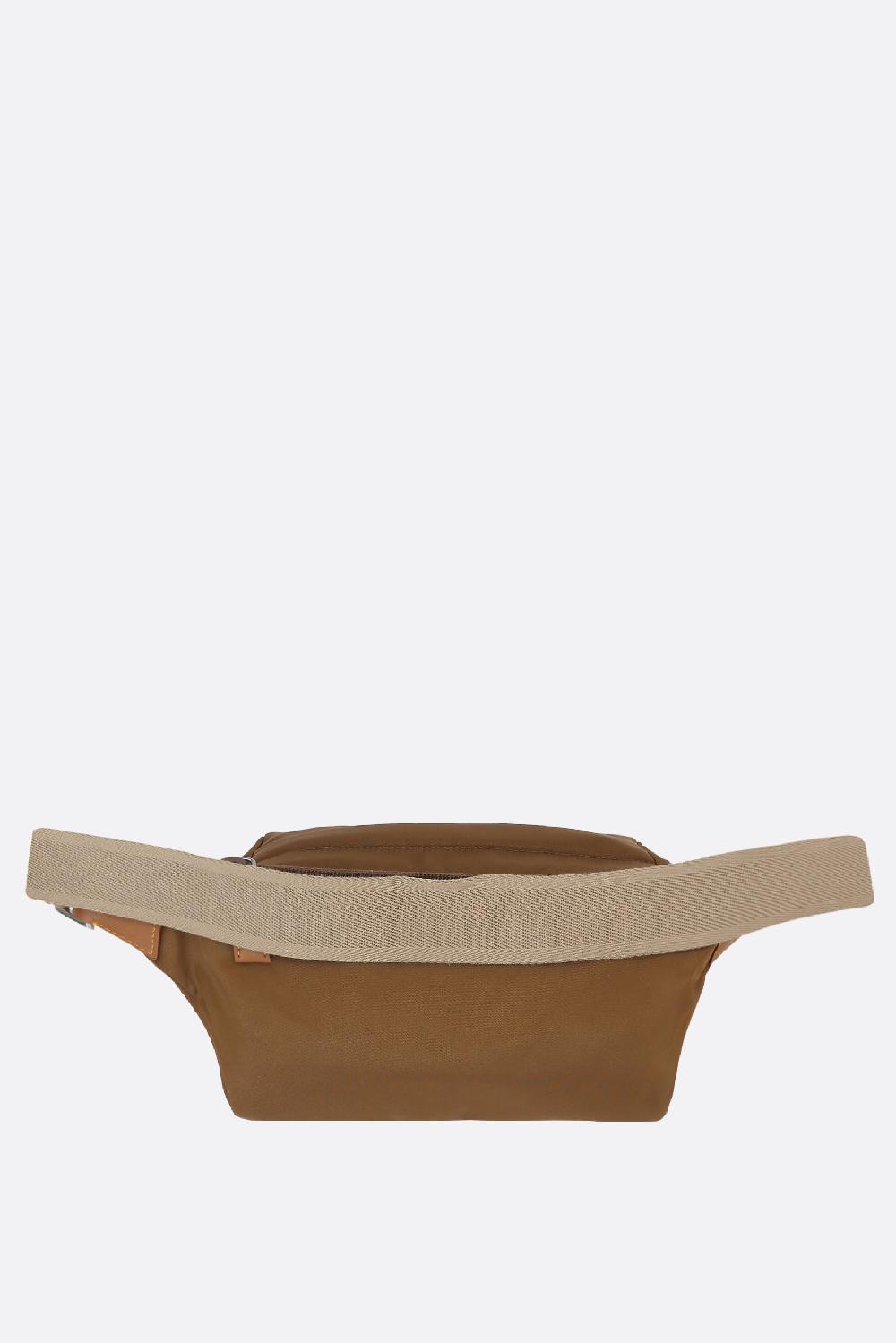 PRADA Marsupio In Re-Nylon E Pelle Liscia