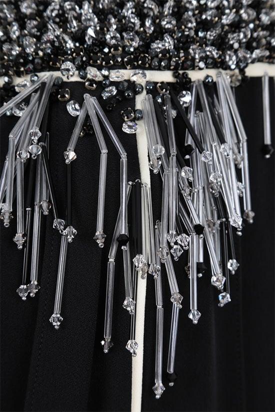 PRADA Miniabito In Sablé Con Decorazione Gioiello