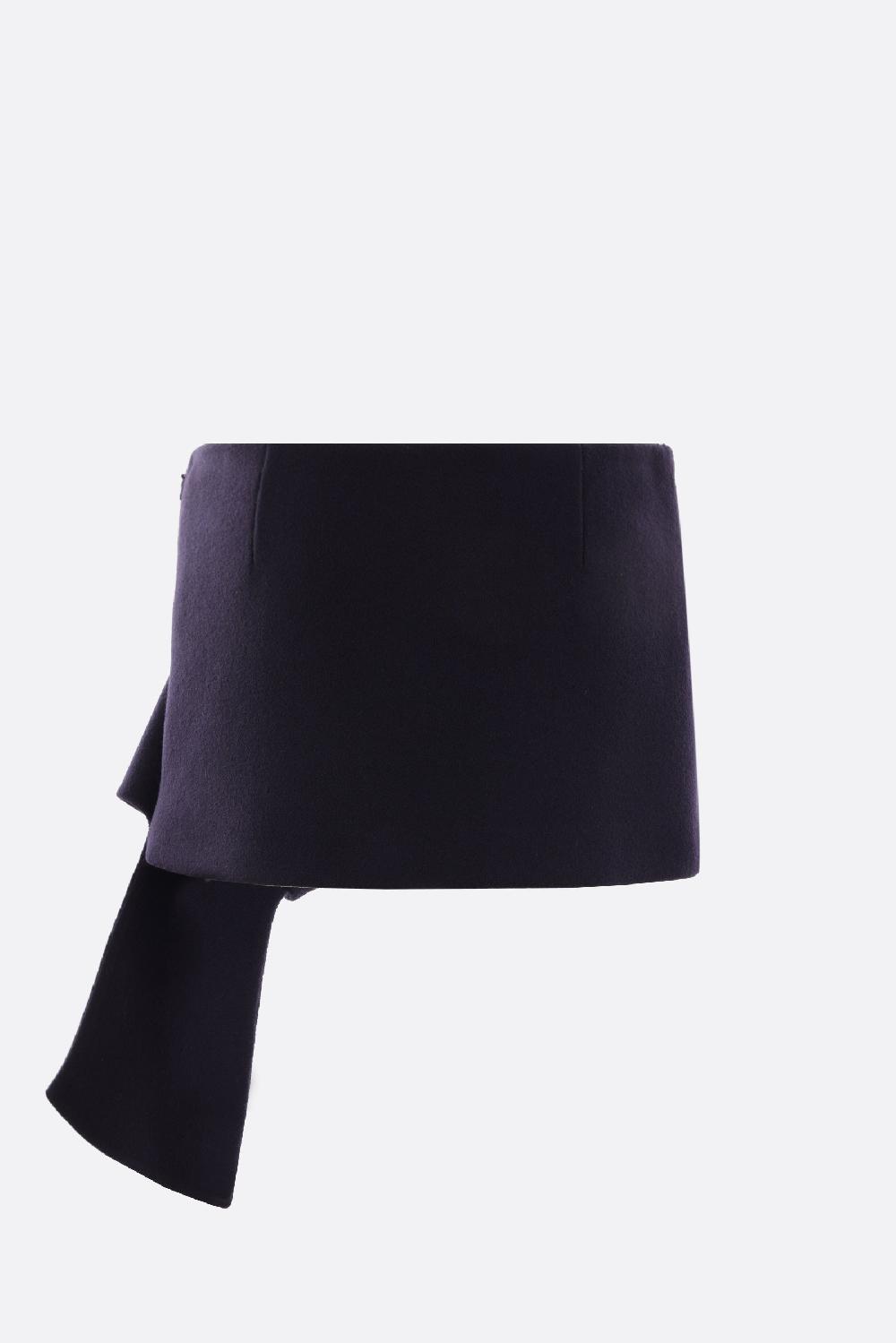 PRADA Minigonna In Lana E Cashmere