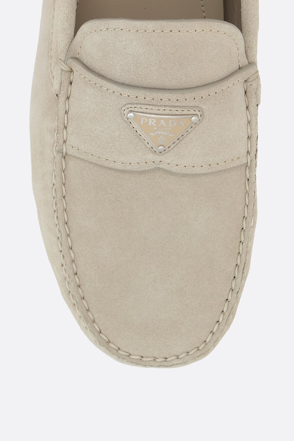 PRADA Mocassino Driver In Suede