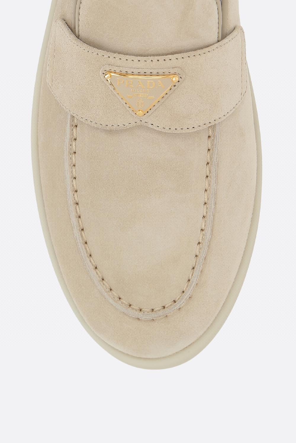 PRADA Mocassino In Suede