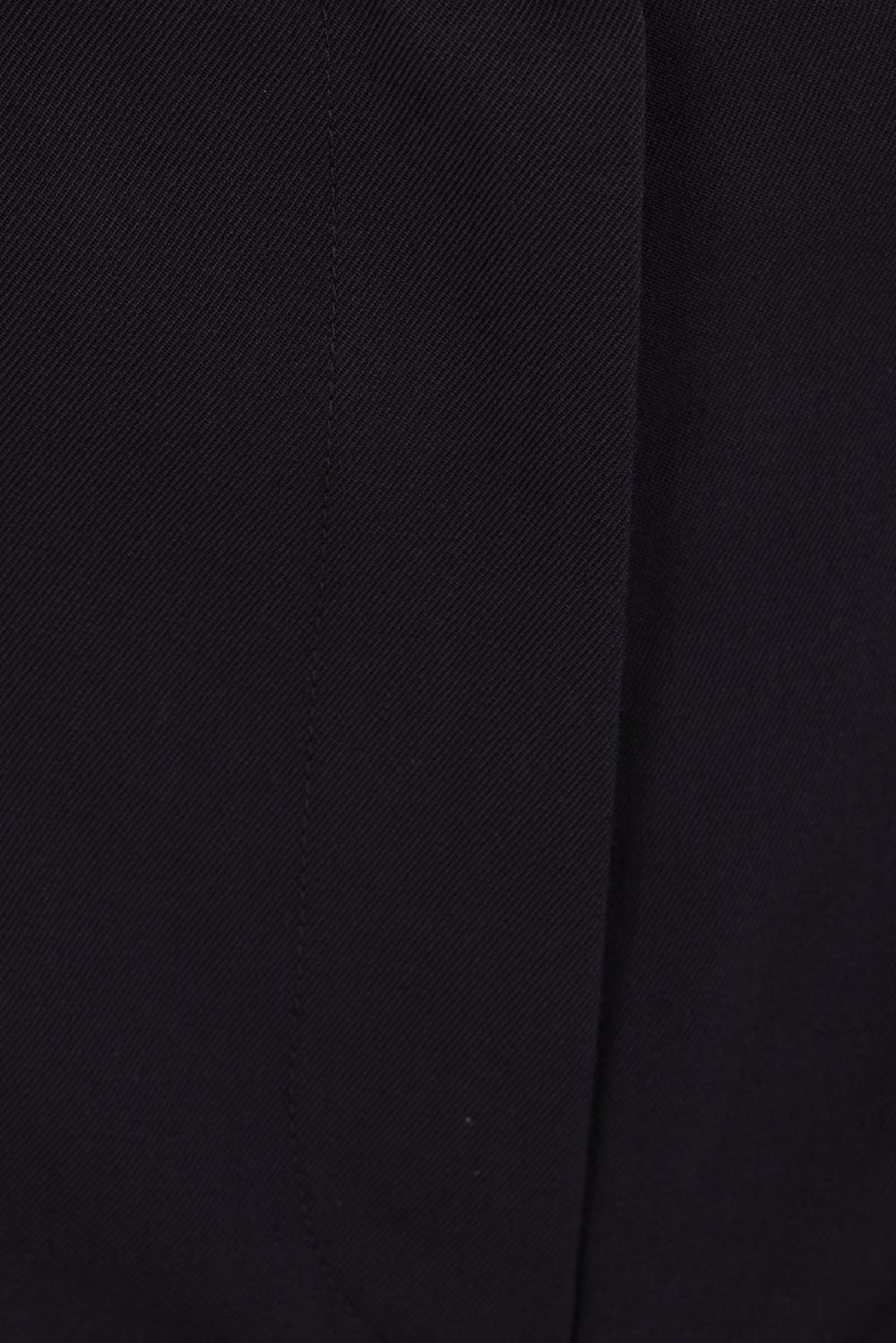 PRADA Pantalone A Gamba Ampia In Gabardine