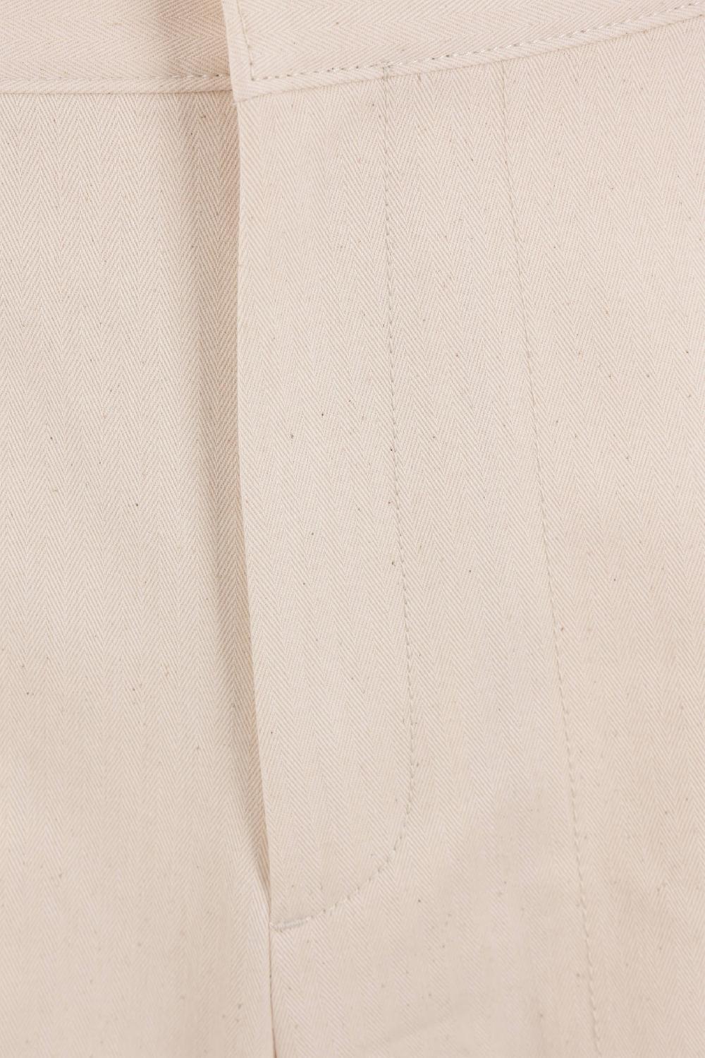 PRADA Pantalone Loose-fit In Cotone Chevron