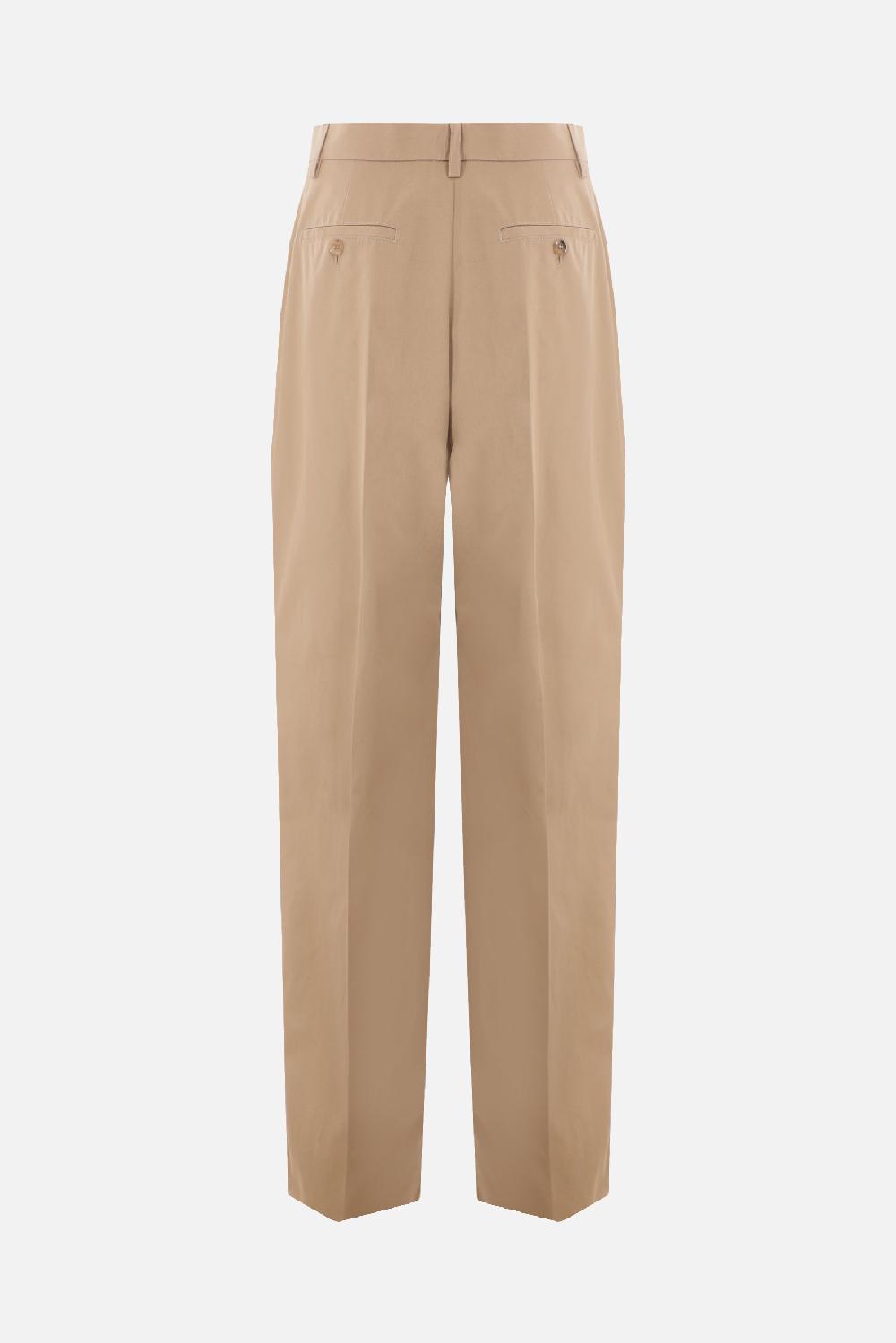 PRADA Pantalone Oversize In Cotone