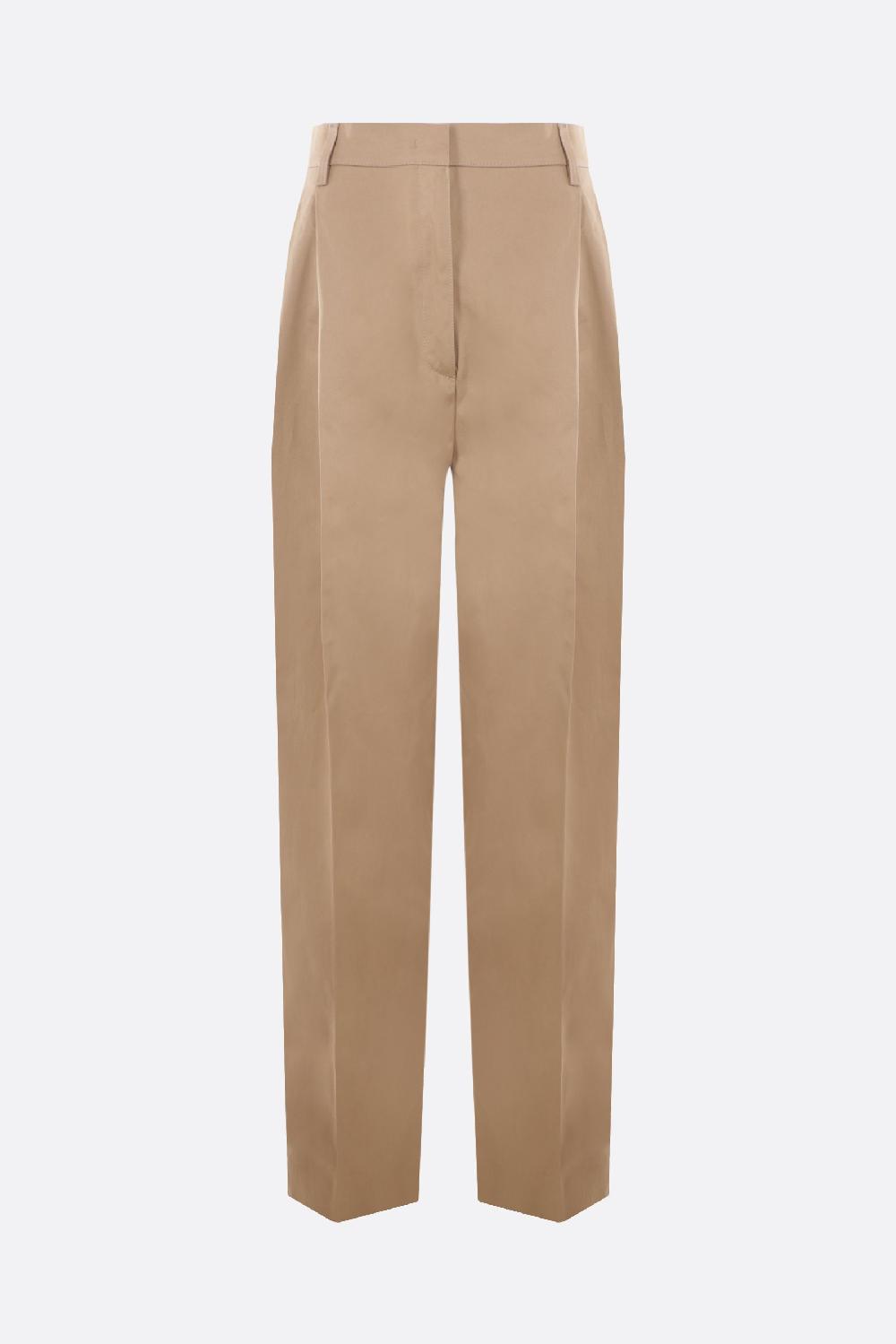 PRADA pantalone oversize in cotone