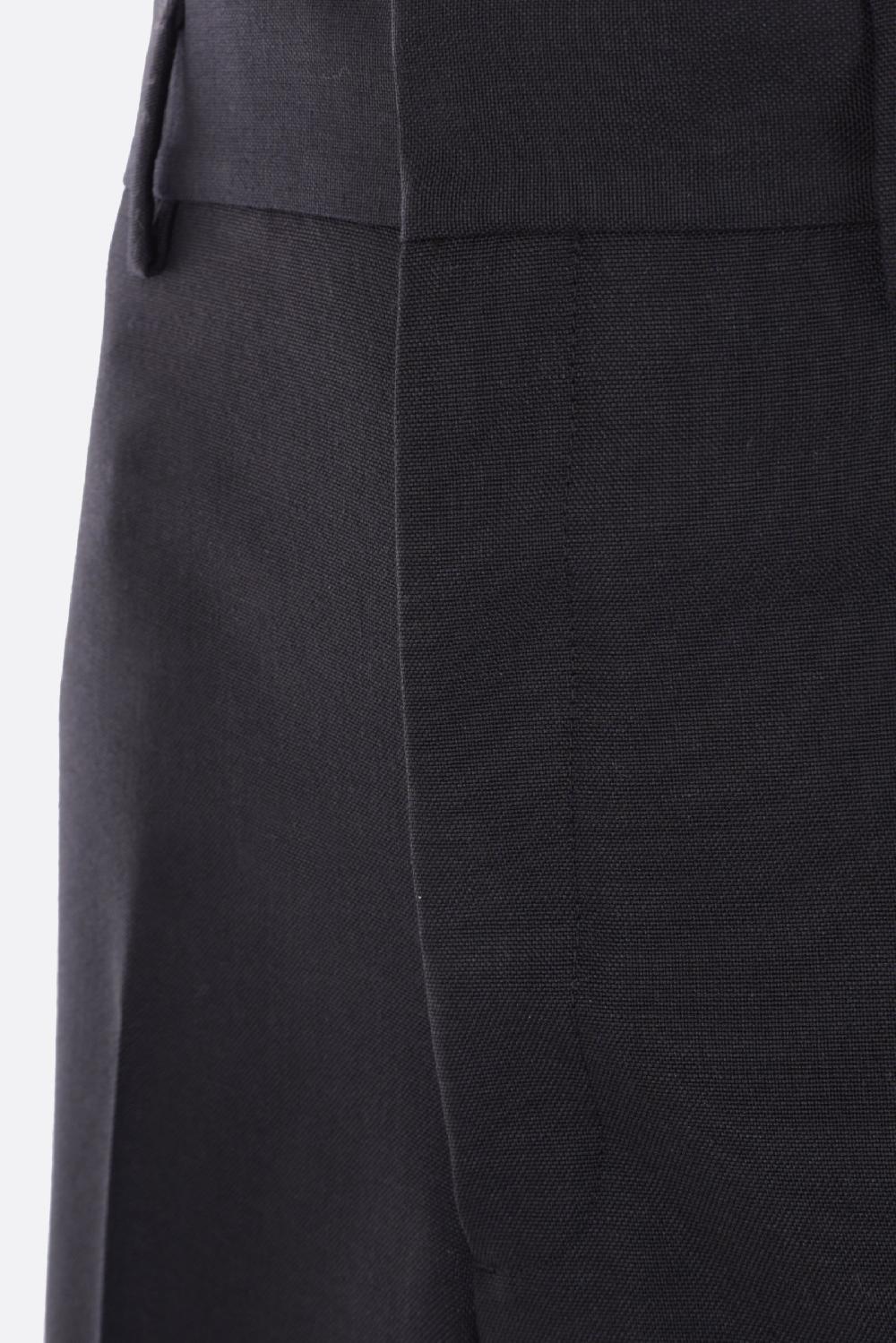 PRADA Pantalone Straight-fit In Lana E Mohair