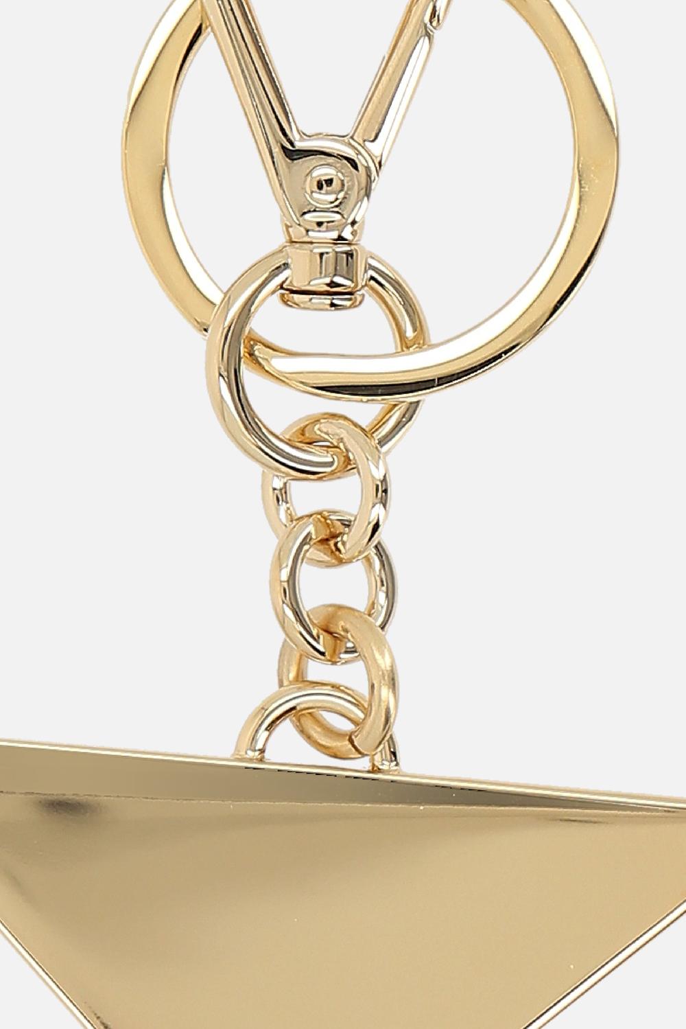 PRADA Portachiavi In Metallo Con Logo