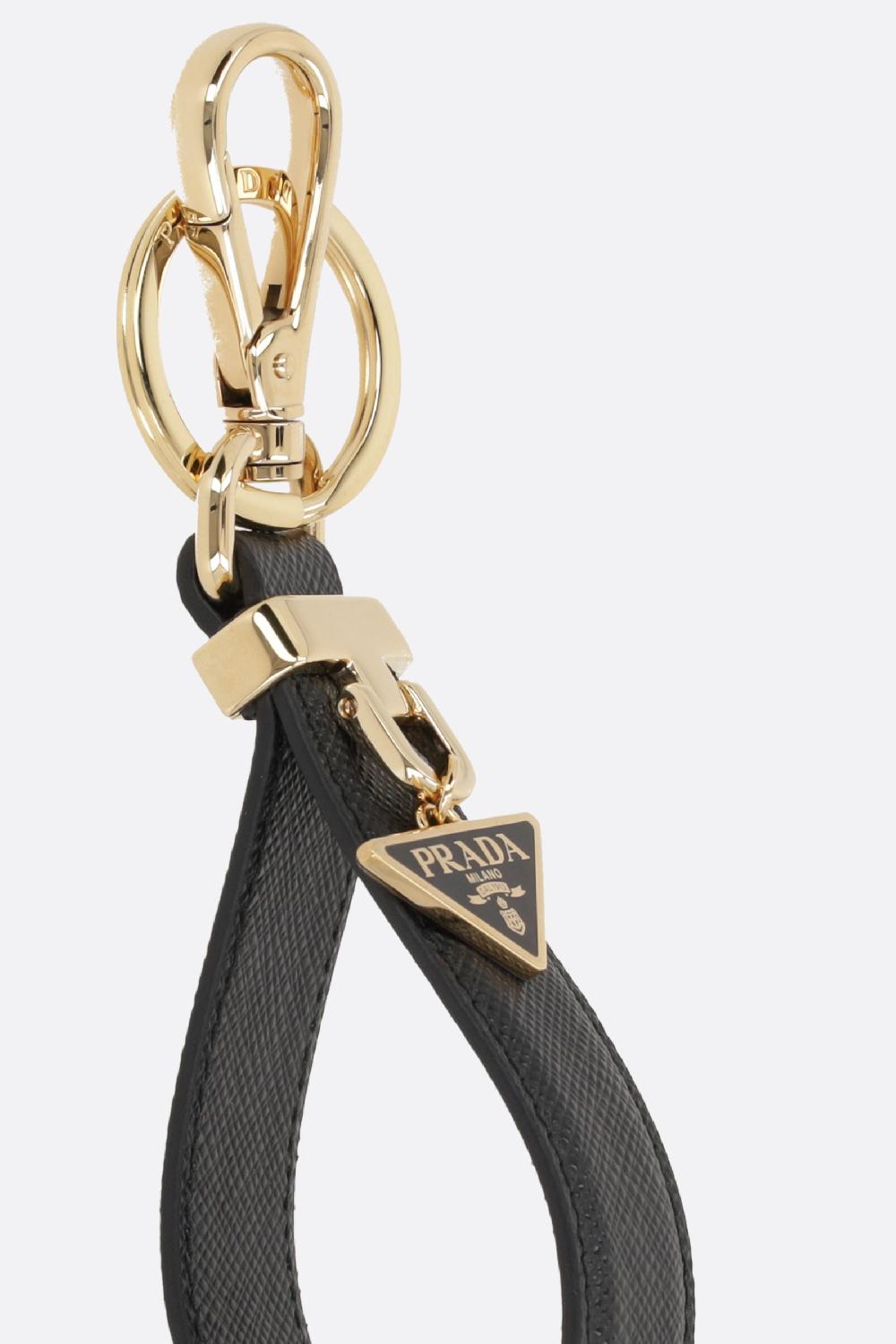 PRADA Portachiavi In Pelle Saffiano