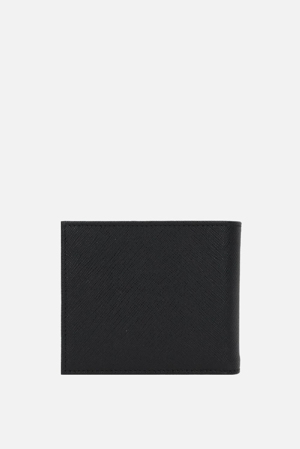 PRADA Portafogli Billfold In Pelle Saffiano