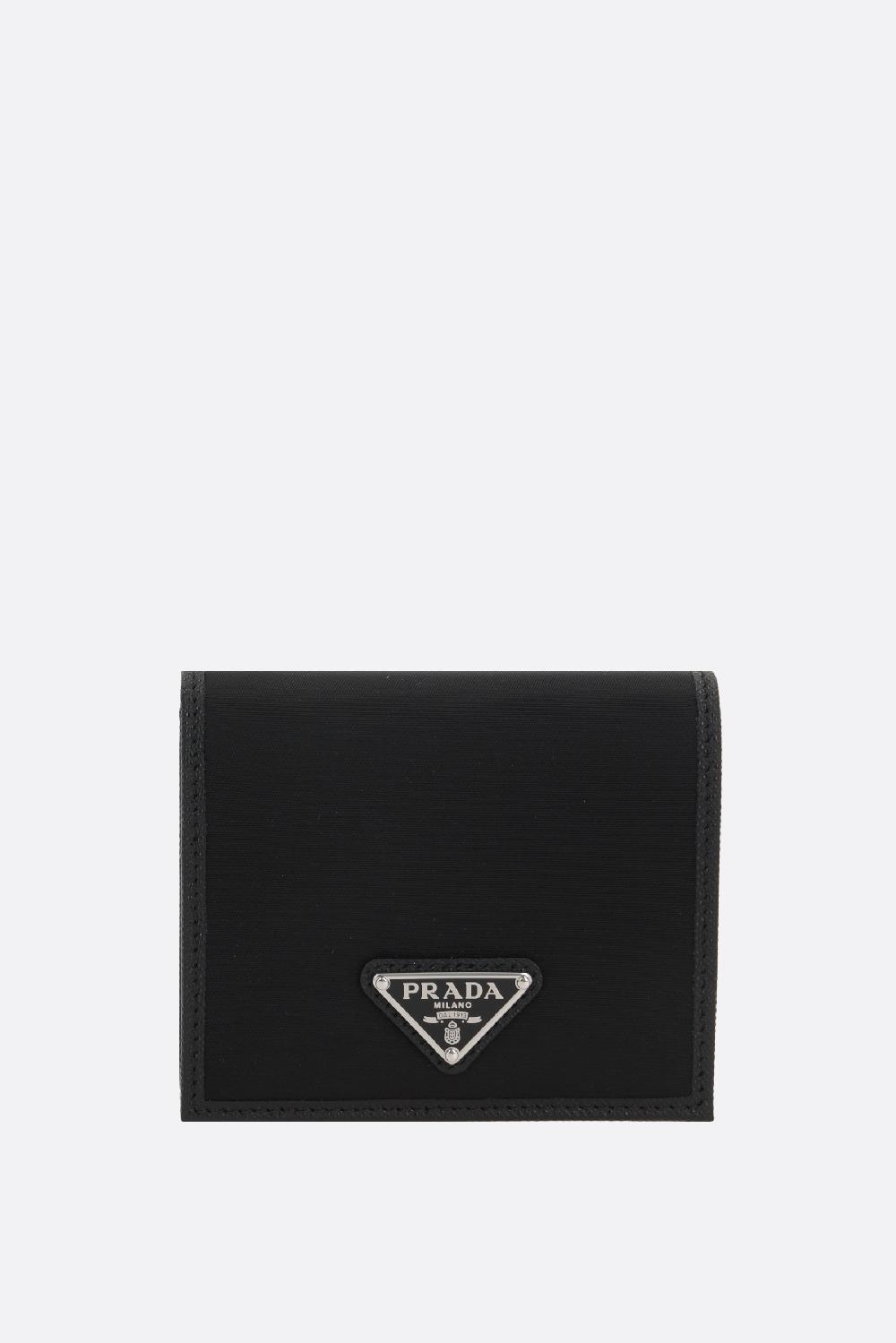 PRADA portafogli billfold in Re-Nylon