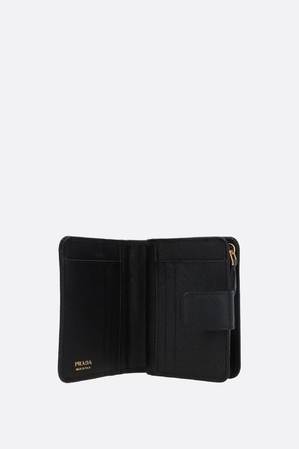 PRADA Portafogli Small In Pelle Saffiano