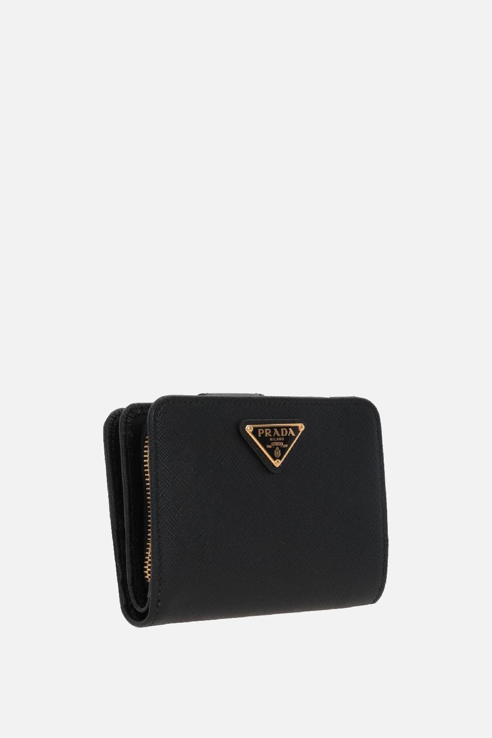 PRADA Portafogli Small In Pelle Saffiano