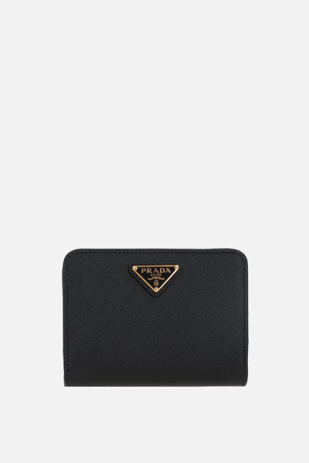 PRADA portafogli small in pelle Saffiano