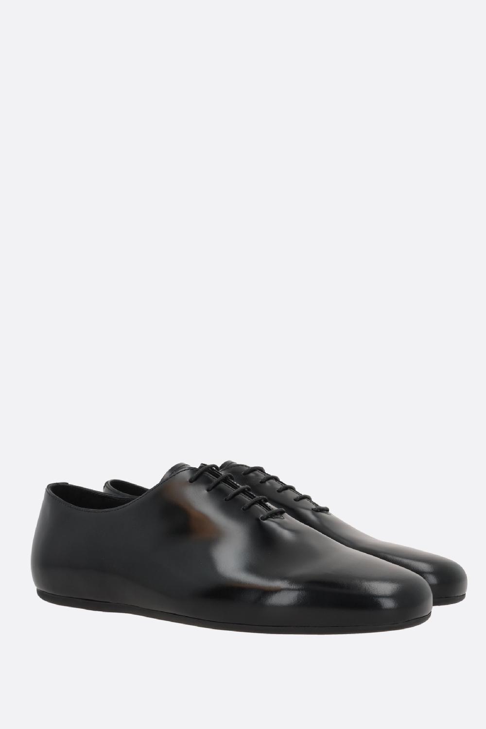 PRADA Scarpa Oxford In Pelle Spazzolata
