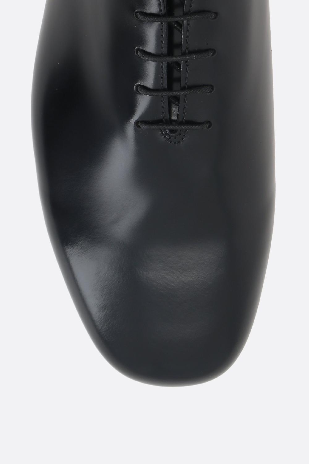 PRADA Scarpa Oxford In Pelle Spazzolata